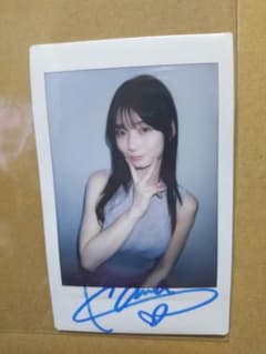 瀬戸環奈 直筆サイン入りチェキ　①のサムネイル
