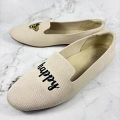 VIVAIA ビバイアAudrey 蜂 アニマル刺繍ローファー 25.5 41 - メルカリ
