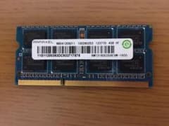 メモリ DDR3 4GB PC3-10600 ノートPC用のサムネイル