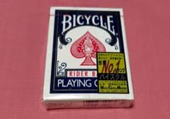 【未開封】BICYCLE RIDER BACK トランプ 青のサムネイル