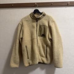 FIRST DOWN ボアジャケット ベージュ Lのサムネイル