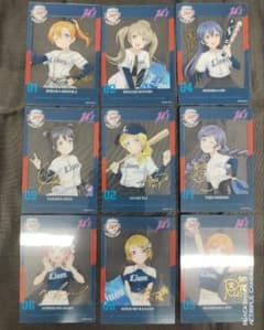 ラブライブ μ's 埼玉西武ライオンズ限定クリアカード SPセットのサムネイル