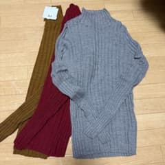 SLY リブ　タートルニットのサムネイル