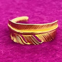 ゴローズ 全金ピンキーフェザーリング 指輪 フリーサイズ - メルカリ