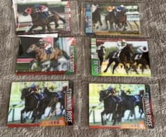 サイン入り競走馬トレーディングカード6枚セット - メルカリ
