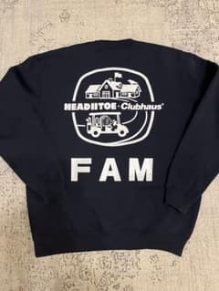 HIIT × clubhaus コラボ スウェット ネイビー L - メルカリ