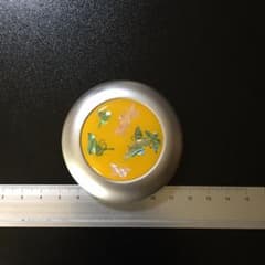 蝶々デザイン コンパクトミラー 他2個（中古品）のサムネイル
