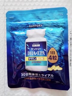 DHA&EPAセサミンEX　120粒30日間トライアルのサムネイル