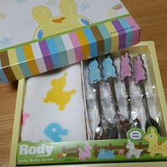 ロディ　スプーン　フォーク　タオル　セットのサムネイル