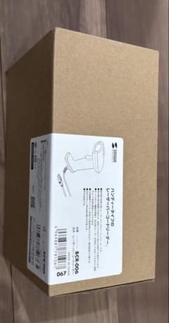新品未開封レーザーバーコードリーダー BCR-006のサムネイル