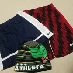 ナイキ ハーフパンツ ✩ アスレタ ニット帽 ✩ セットのサムネイル