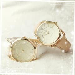 ベージュ　ゴールド　時計　新品　スナイデル、ダズリン、ミーア、エブリン系♡のサムネイル