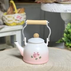 マニーローズ　キッチン雑貨① ミニチュアキッチン雑貨 ケトル マニーローズ ドールハウス - メルカリ