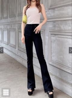 GRL ストレッチフレアパンツ[cu34]のサムネイル