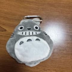 Thumbnail of トトロ エコバッグ　ぬいぐるみポーチ カラビナ付き