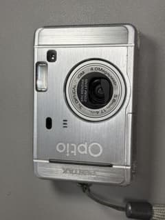 PENTAX Optio S40 コンパクトデジタルカメラ シルバー - メルカリ