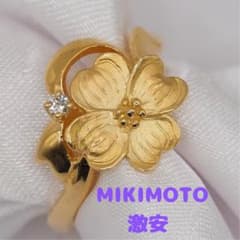 新品仕上げ済み”MIKIMOTO K18 桜の花リング - メルカリ