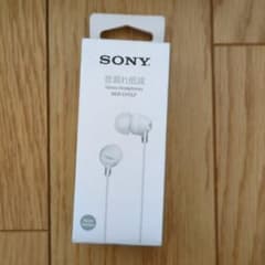 SONY MDR-EX15LP ホワイト ステレオヘッドホン