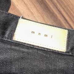 ミニマルmnmlブラックジーンズ30のサムネイル