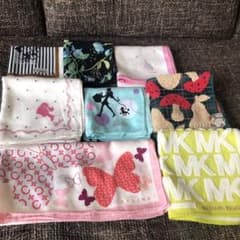 中古ハンカチ8枚★JILLSTUART Barbie CELINEのサムネイル
