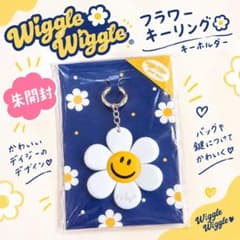 ✳︎未開封✳︎ Wiggle Wiggle フラワー キーリング　キーホルダー - 4