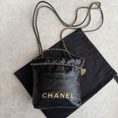 CHANEL ブラック ショルダーバッグ ノベルティ - メルカリ