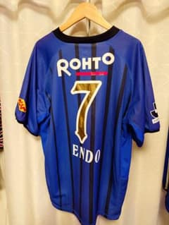 ガンバ大阪 遠藤保仁 ヤット 7番 ユニフォーム umbro ガンバ大阪 遠藤保仁 ヤット 7番 ユニフォーム umbro - メルカリ