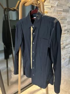 【美品】Dries Van Noten シャツ 44 ブラック メンズのサムネイル