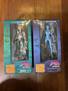 【一部開封済】超像可動　ジョジョの奇妙な冒険 空条徐倫＆ストーンフリーのサムネイル