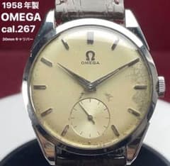 OMEGA オメガ 30mmキャリバー Cal.267 スモセコ 1958年製 - メルカリ
