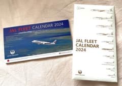 新品未使用★JALカレンダー2024(卓上カレンダー)のサムネイル