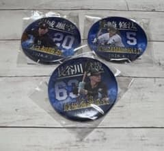 埼玉西武ライオンズ ハイライト ガチャ 缶バッジ 外崎修汰 岩城颯空 長谷川信哉