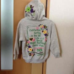 《未使用品》100㎝裏起毛パーカーのサムネイル
