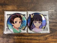 鬼滅の刃　竈門炭治郎 栗花落カナヲ ホログラム缶バッジ ジャンプフェスタ2026のサムネイル