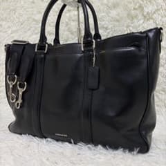 まっちゃん02様✨コーチ メトロポリタン ビジネスバッグ ブラック 2way COACH ビジネスバッグ 2way メトロポリタン ブラック オールレザー