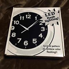 【りゅうやんさん専用】RAINBOW LIGHT CLOCK(掛け時計)のサムネイル