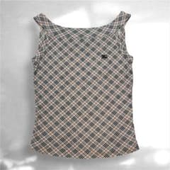 美品✨バーバリーブルーレーベル ノバチェック タンクトップ