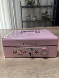 ハローキティ 手提げ金庫 ピンクのサムネイル