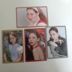 TWICE ナヨン トレカ 4枚セットのサムネイル