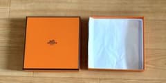HERMES ギフトボックス ショップ袋 リボンセットのサムネイル