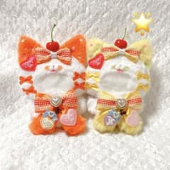 セール 着ぐるみ ねこ おすわり ぬい服 12cm マスコット ちびぐるみ 48