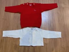 familiar ホワイトガーデガン　Blanco　レッドセーターのサムネイル