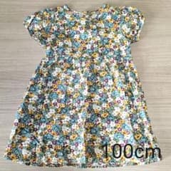 女の子✾花柄ワンピース✾100cmのサムネイル