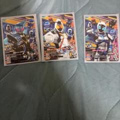 仮面ライダーフォーゼキャンペーンカード3枚セットトレーディングカードセットのサムネイル