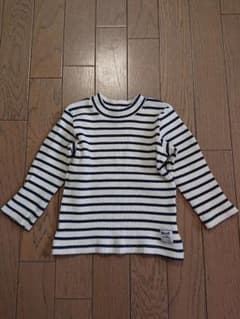 EBI様専用　Noeil aime BeBe  size90  ボーダー長袖のサムネイル