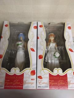 2005年製非売品 激レアエヴァンゲリオン フィギュアピュアマリッジ全2種セット 新世紀エヴァンゲリオン エクストラフィギュアピュアマリッジセット