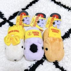 카피바라씨 타와레코 콜라보 봉제인형 마스코트 세트