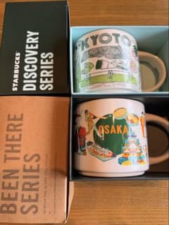 【新品・限定】スターバックス マグカップ 2点セット KYOTO＆OSAKAのサムネイル