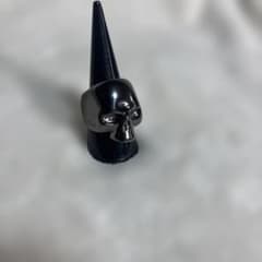 ナンバーナイン スカルリング ブラックコーティング 21号 - メルカリ