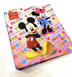 ディズニー ミニプロフィール帳 6穴バインダー 平成レトロ懐かし文具